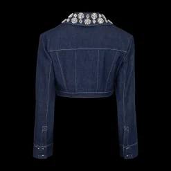 Aiste Cropped Denim Jacket