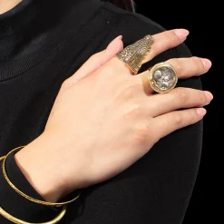 Alligator Head Ring