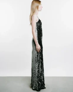 Alma Long Slip Dress