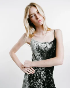 Alma Long Slip Dress