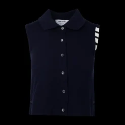 4-Bar Button-Down Vest