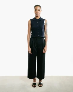 4-Bar Button-Down Vest