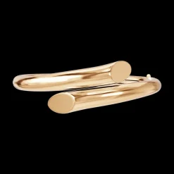 Biseau Bangle Bracelet in Gold Vermeil
