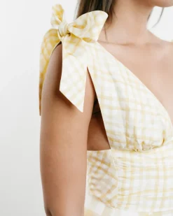 Bow Shoulder Dress