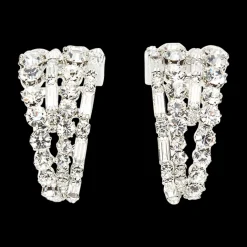 Cascading Crystal Drop Earrings