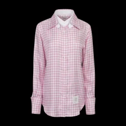 Checked Silk Shirt
