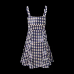 Checked Skater Dress