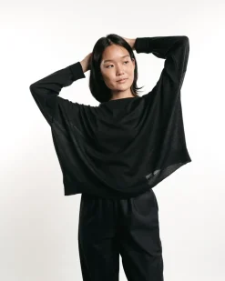 Chunky Boat Neck Cashmere Sweater