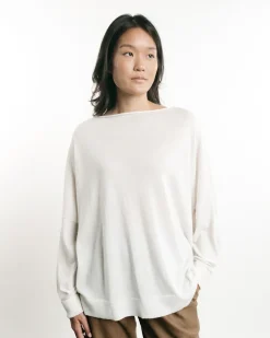 Chunky Boat Neck Cashmere Sweater