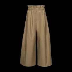 Cotton Wide Pants