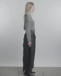 Cropped Cargo Trousers