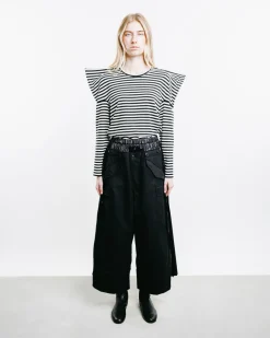 Cropped Cargo Trousers