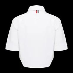 Cropped Short-Sleeved Shirt