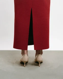 Crêpe Knit Pencil Skirt