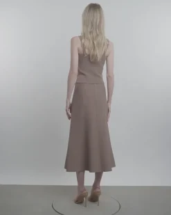 Crêpe Knit Square Camisole