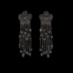 Crystal Flower Earrings