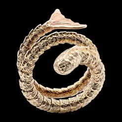 Diamond Meandering Mermaid Tail Ring