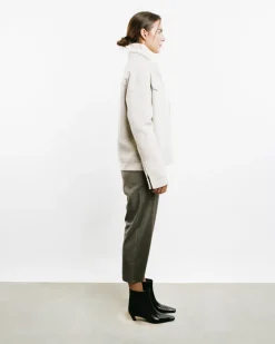 Double-Faced Cashmere Jean Jacket