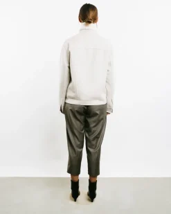 Double-Faced Cashmere Jean Jacket