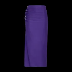 Draped Midi Skirt