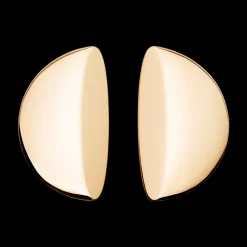 Eclisse Pink Gold Clip-On Earrings