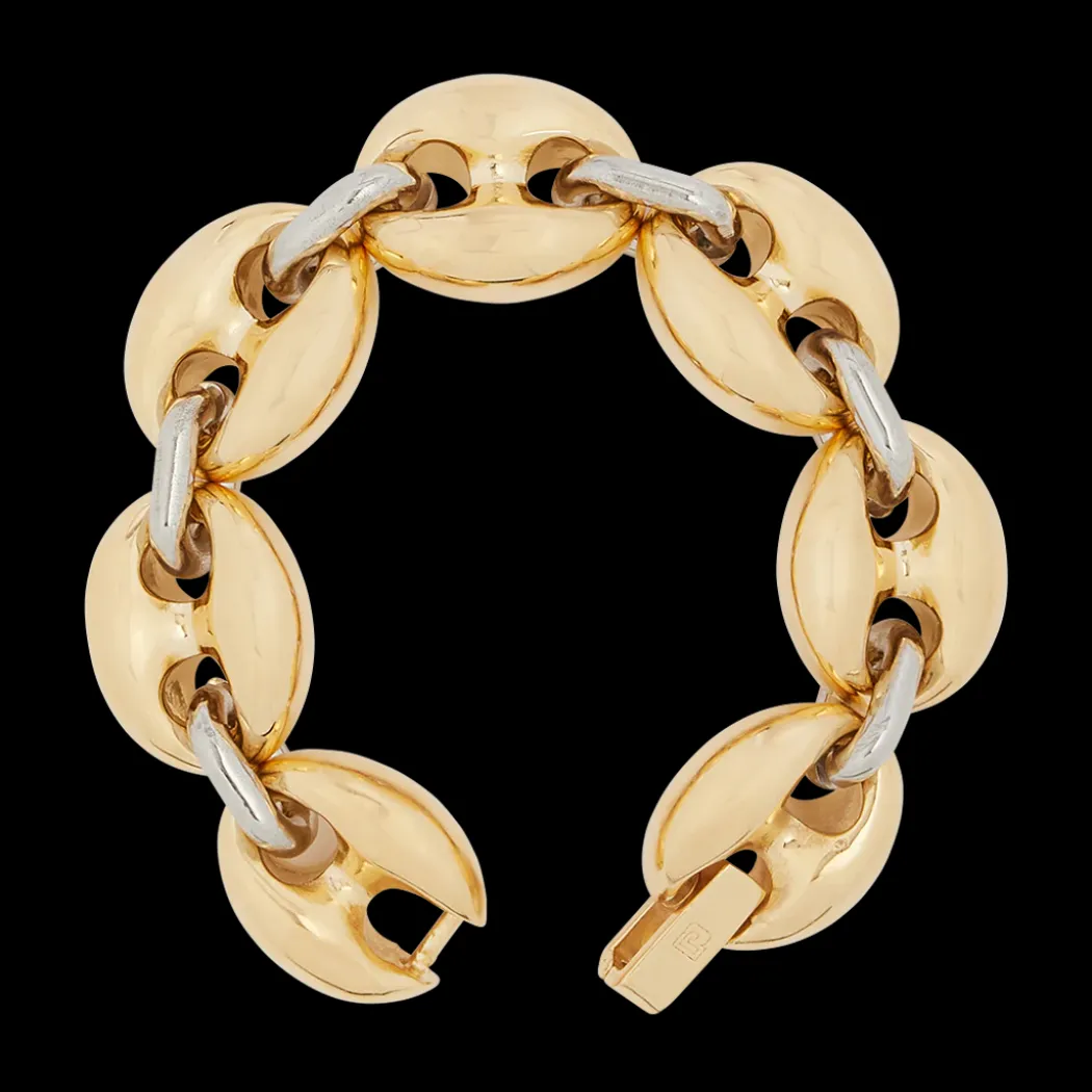 Eight Chunky Bicolored Bracelet