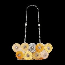 Flower 1969 Metallic Disc Bag