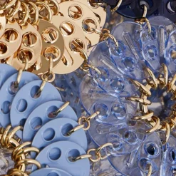 Flower 1969 Metallic Disc Bag