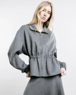Funnel Neck Jacket