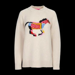 Glacier Horse Crewneck Sweater