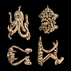Haas Monster Ball Napkin Rings (Set of 4)