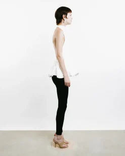 Halter Peplum Top