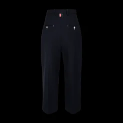 High-Rise Double Pleat Trousers