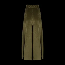 High-Waisted Corduroy Pants