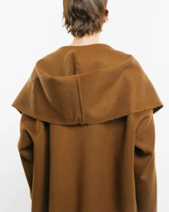 Hooded Coat With Cimossa