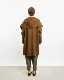 Hooded Coat With Cimossa