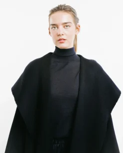 Hooded Coat With Cimossa
