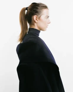 Hooded Coat With Cimossa