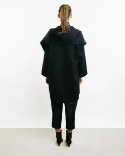 Hooded Coat With Cimossa