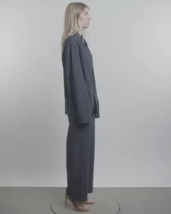 Julian Cashmere Denim Shirt Jacket