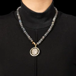 Labradorite Beaded Necklace