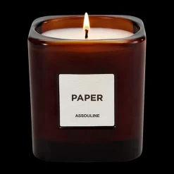 Library Candle Paper