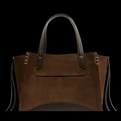 Loafer Cabas Suede Tote Bag