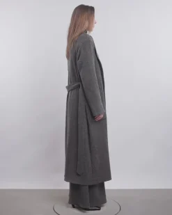 Long Herringbone Coat