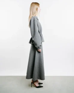 Long Panel Skirt