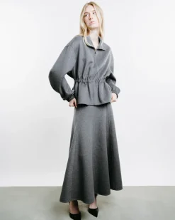 Long Panel Skirt
