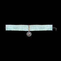 Micromosaic Aquamarine Choker