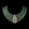 Micromosaic Malachite Necklace