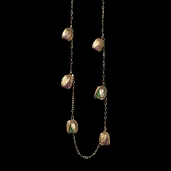 Multi Pistachio Sautoir Necklace