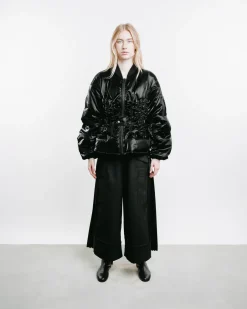 Nylon Twill Bomber Jacket